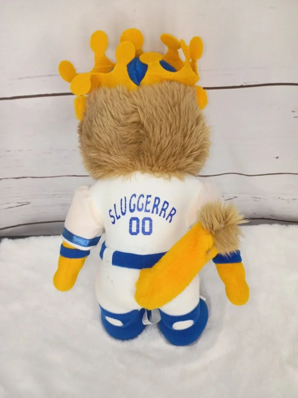 Kansas City Royals Sluggerrr Mascot Plush 12